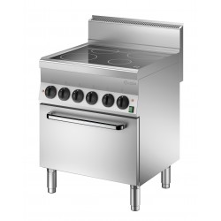 Cocina Vitroceramica 4 Fuegos - Horno Electrico