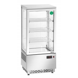 Vitrina Refrigeradora Acero Inox - 78 Litros