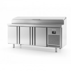 Mesa Refrigerada Euronorma 600x400 para Ensaladas, Pizza y Pastelería Serie 800 MR 2190 EN